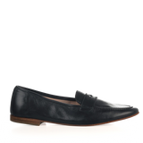Penny Loafer in Black Calfskin Leather