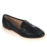 Penny Loafer in Black Calfskin Leather