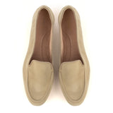 Loafer in Beige Suede Leather