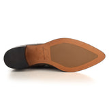 Ankle Boots in Tan Calfskin Leather
