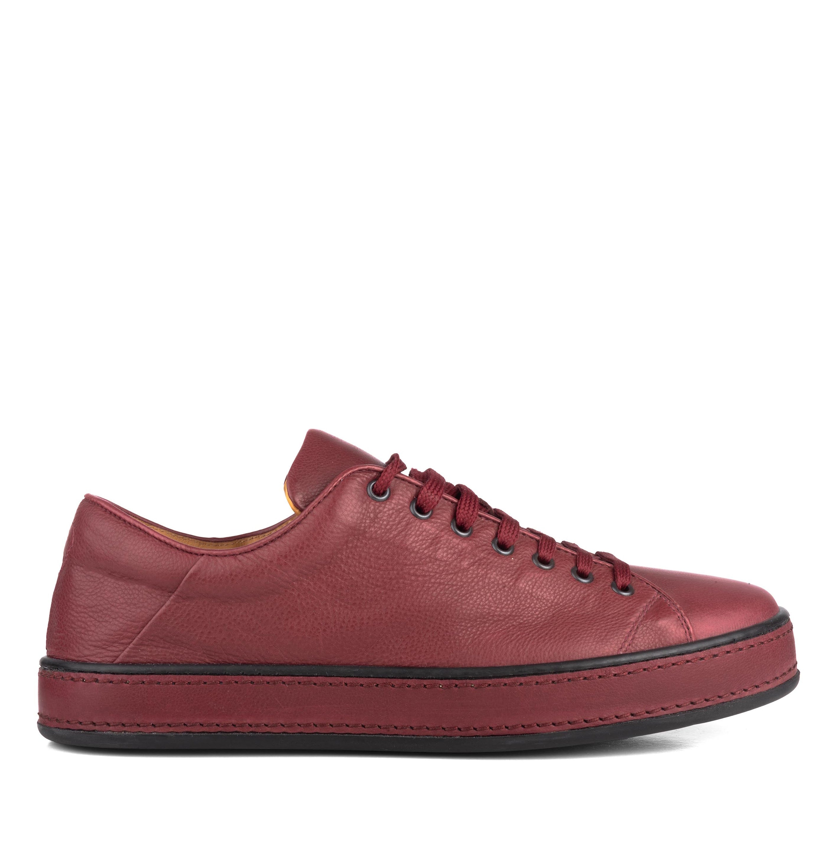 Handschuh 5308 Burgunderrot – Gallucci Shoes