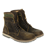 Ankle boots in suede leather