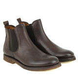 Chelsea boots in brown leather