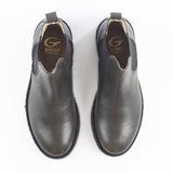 Chelsea Boots in Black Calfskin Leather