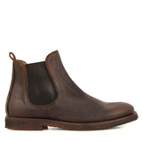 Chelsea Boots in Brown Calfskin Leather