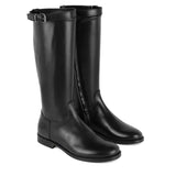Black riding boots for girl