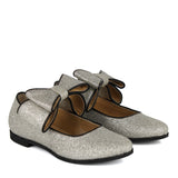Ballerinas with Silver Glitter