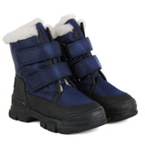 Après-ski boots in calfskin and sheepskin leather