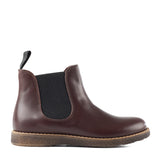 Chelsea boots in bordeaux calfskin leather
