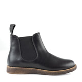 Chelsea Boots in Black Calfskin Leather