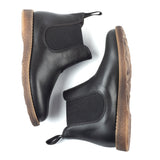 Chelsea Boots in Black Calfskin Leather