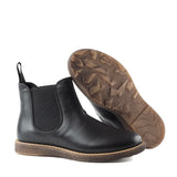 Chelsea Boots in Black Calfskin Leather