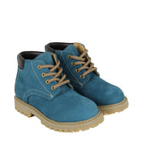 First-steps Outdoor Boots in Blue Nabuk