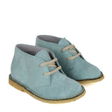 Desert boots in Azure Suede Leather