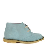 Desert boots in Azure Suede Leather