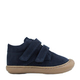 First-step Sneakers in Blue Suede Leather