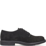 Brogue Derby in Black Suede