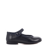 Ballerinas in Blue Nappa Leather