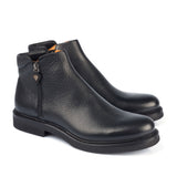 1168 Amterdam Rough Nero Double Zip