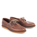 Natural Leather Boat Shoes – Italian Goodyear Welted