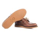 Natural Leather Boat Shoes – Italian Goodyear Welted
