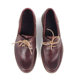 Men's Burgundy Leather Boat Shoes – Goodyear Welted