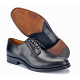 911 Alberto Derby Calfskin Leather Black