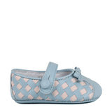 Newborn Ballerina baby in calfskin leather