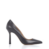 Décolleté stiletto heels dark grey