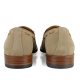 701 Enzo Tassels Loafer Suede Leather Milkshake
