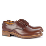 1160 Ettore Derby Calfskin Leather Brown