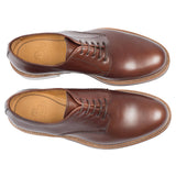 1160 Ettore Derby Calfskin Leather Brown