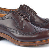 1161 Ettore Derby Brogue Calfskin Leather Brown