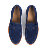 Moccasins Penny Loafer Blu Navy