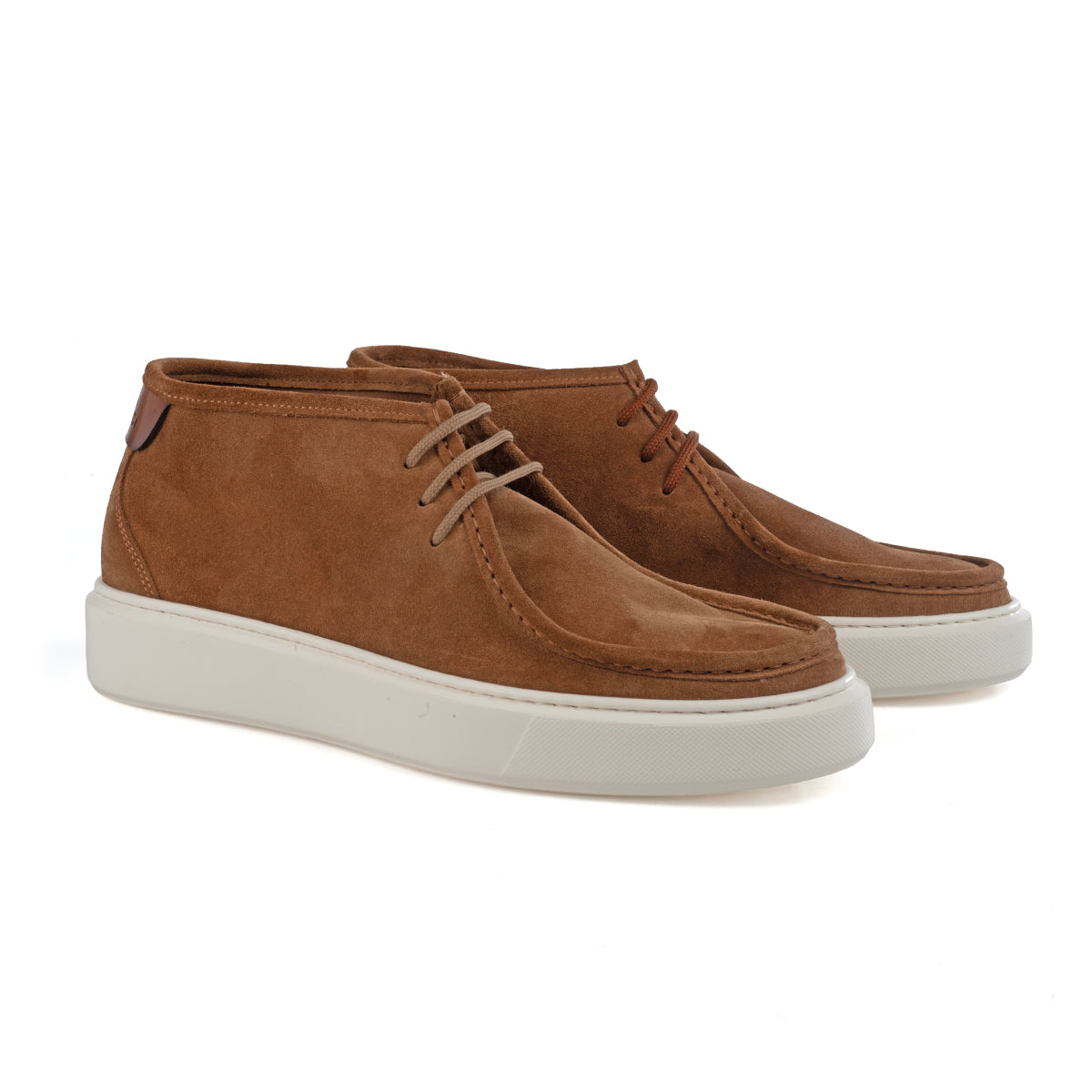 Cognac Suede Chukka Sneaker
