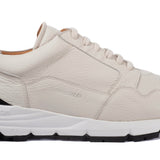 Running Sneakers 44 Milk Genuine Deer Leather