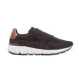 Men's Suede Sneakers with Trim Italian Crafted Gallucci