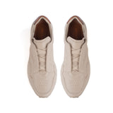 Men's Shitake Deer Leather Slip on Sneakers