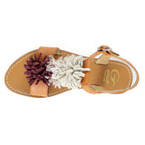 Sandals pon pon Marrone