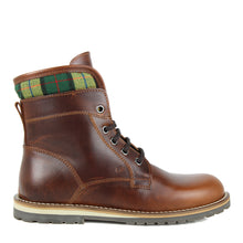Load image into Gallery viewer, Laced up Boots in orange leather
