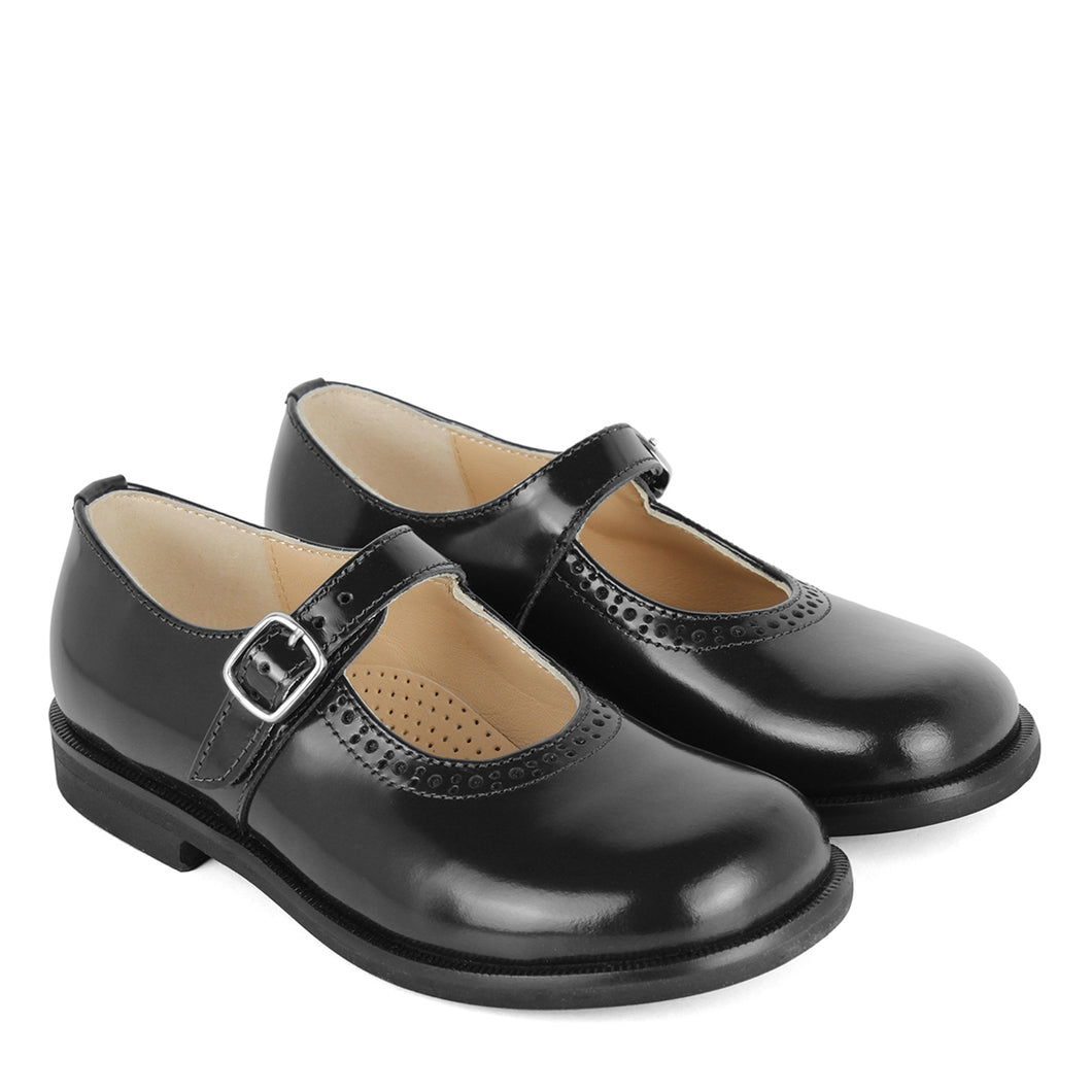 Ballerina con cinturino in pelle