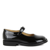 Ballerina in Black Patent Leather
