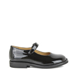 Ballerina in Black Patent Leather