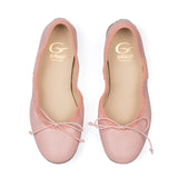 Ballerinas in Pink Nappa Leather