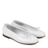 Ballerinas Shoes | White calfskin leather
