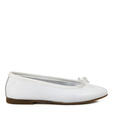 Ballerinas Shoes | White calfskin leather