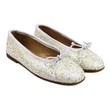 Load image into Gallery viewer, White ballerina with gold glitter

