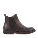 Chelsea Boots in Brown Calfskin Leather