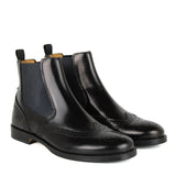Chelsea boot in black calfskin leather