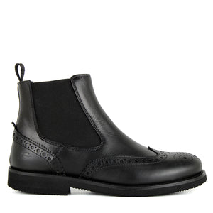 Stivaletto chelsea in pelle